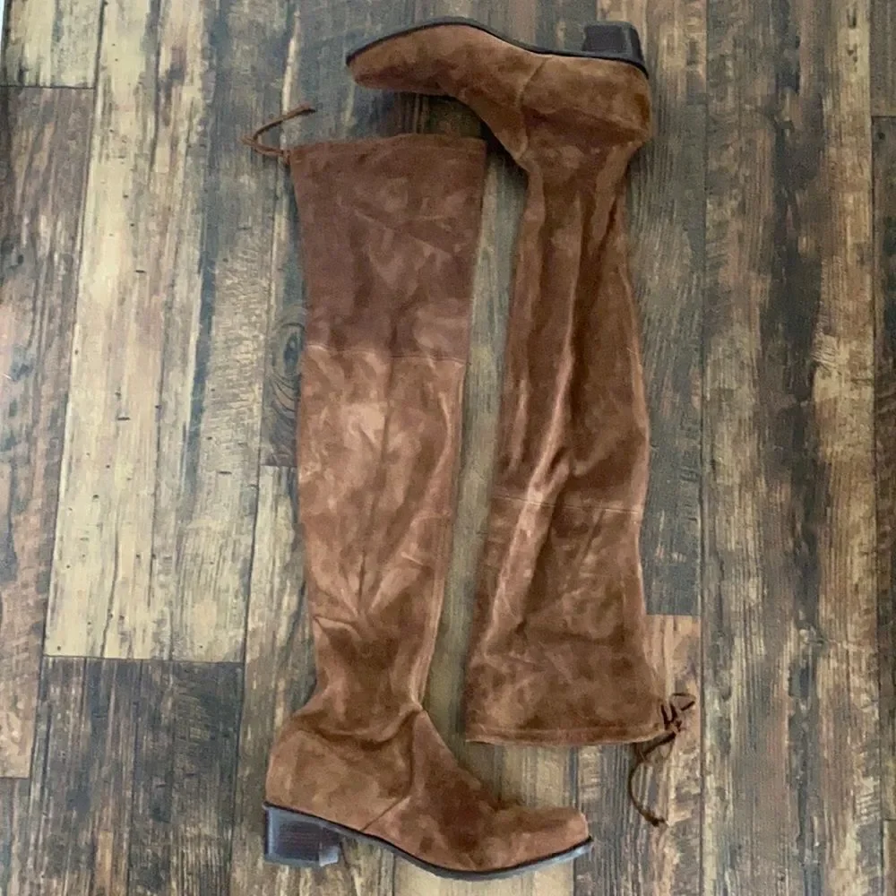 Stuart Weitzman | Over-the-Knee Suede Boots | 11.5